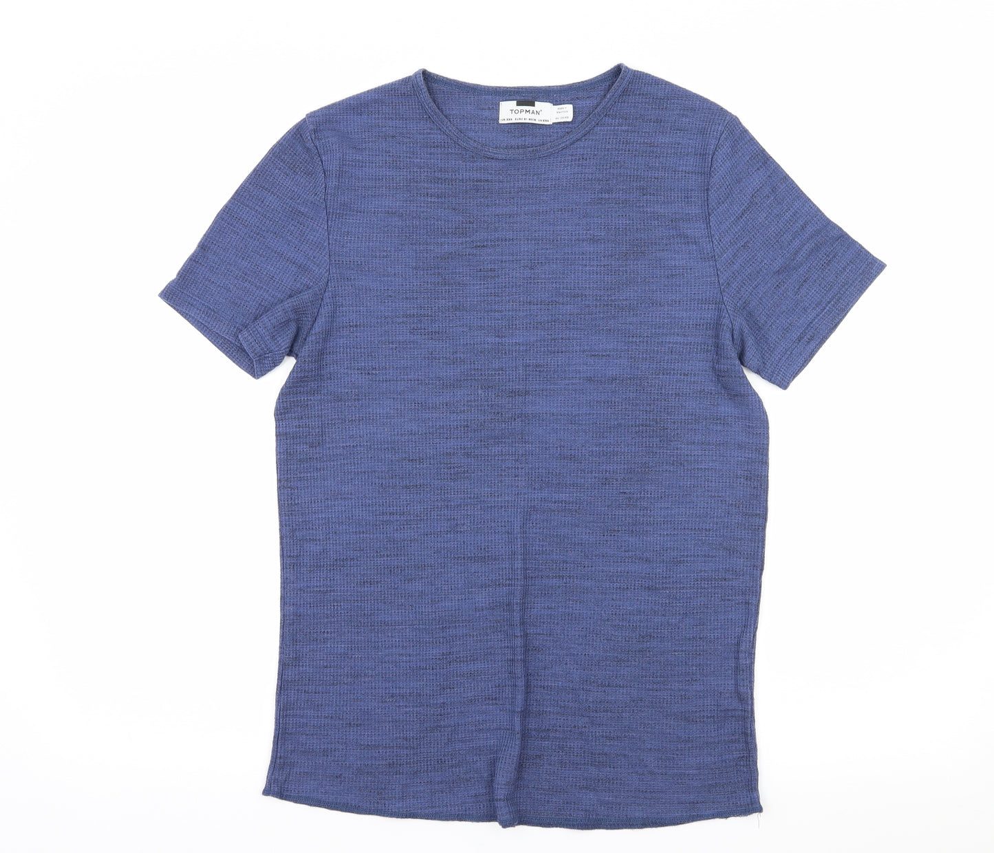 Topman Mens Blue  Jersey  T-Shirt Size XS