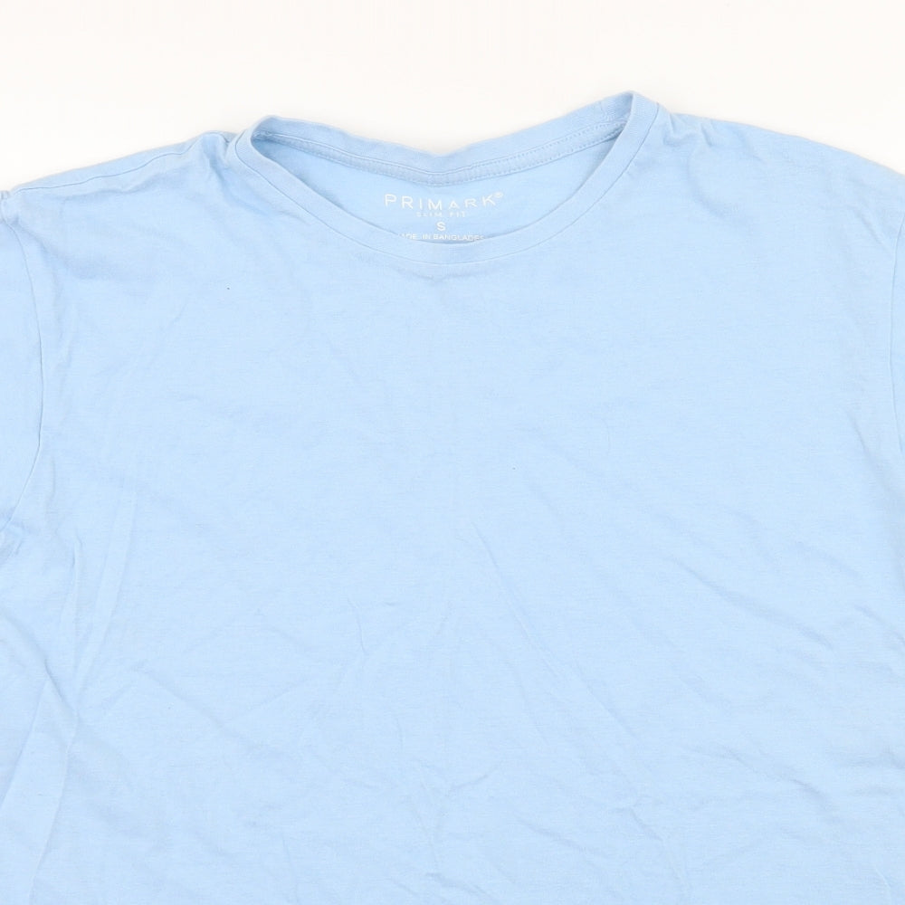 Primark Mens Blue  Jersey  T-Shirt Size S