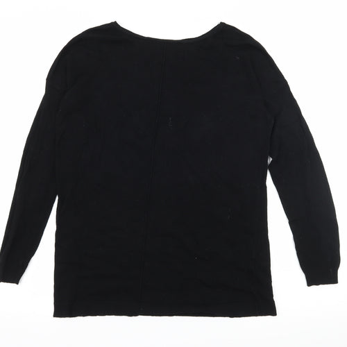 Atmosphere Womens Black  Knit Pullover Jumper Size 8