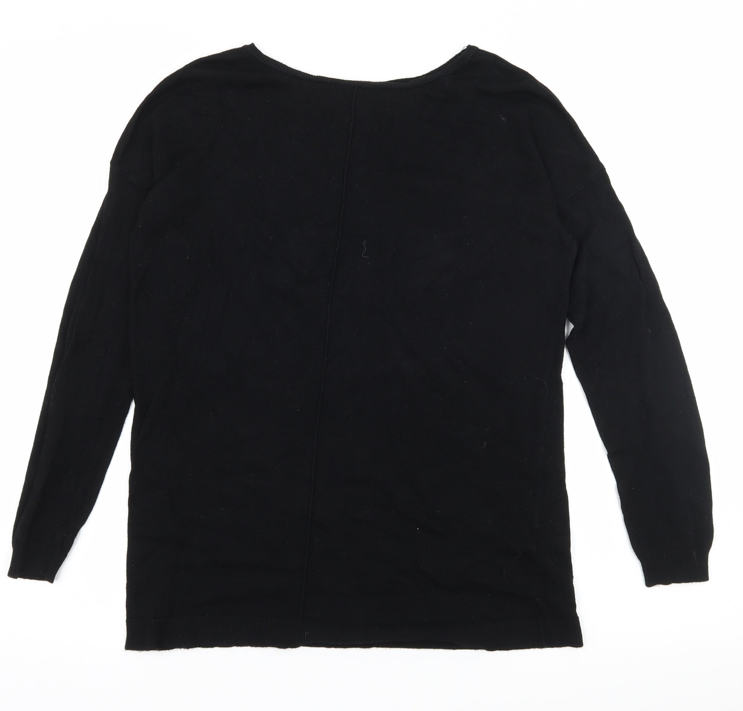 Atmosphere Womens Black  Knit Pullover Jumper Size 8