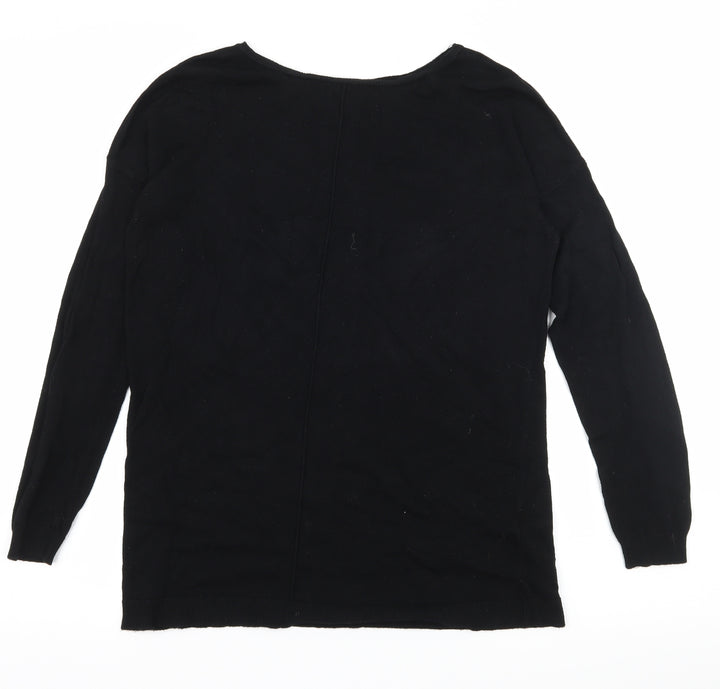 Atmosphere Womens Black  Knit Pullover Jumper Size 8