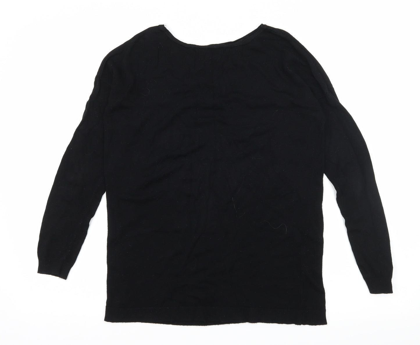 Atmosphere Womens Black  Knit Pullover Jumper Size 8