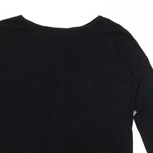 Atmosphere Womens Black  Knit Pullover Jumper Size 8