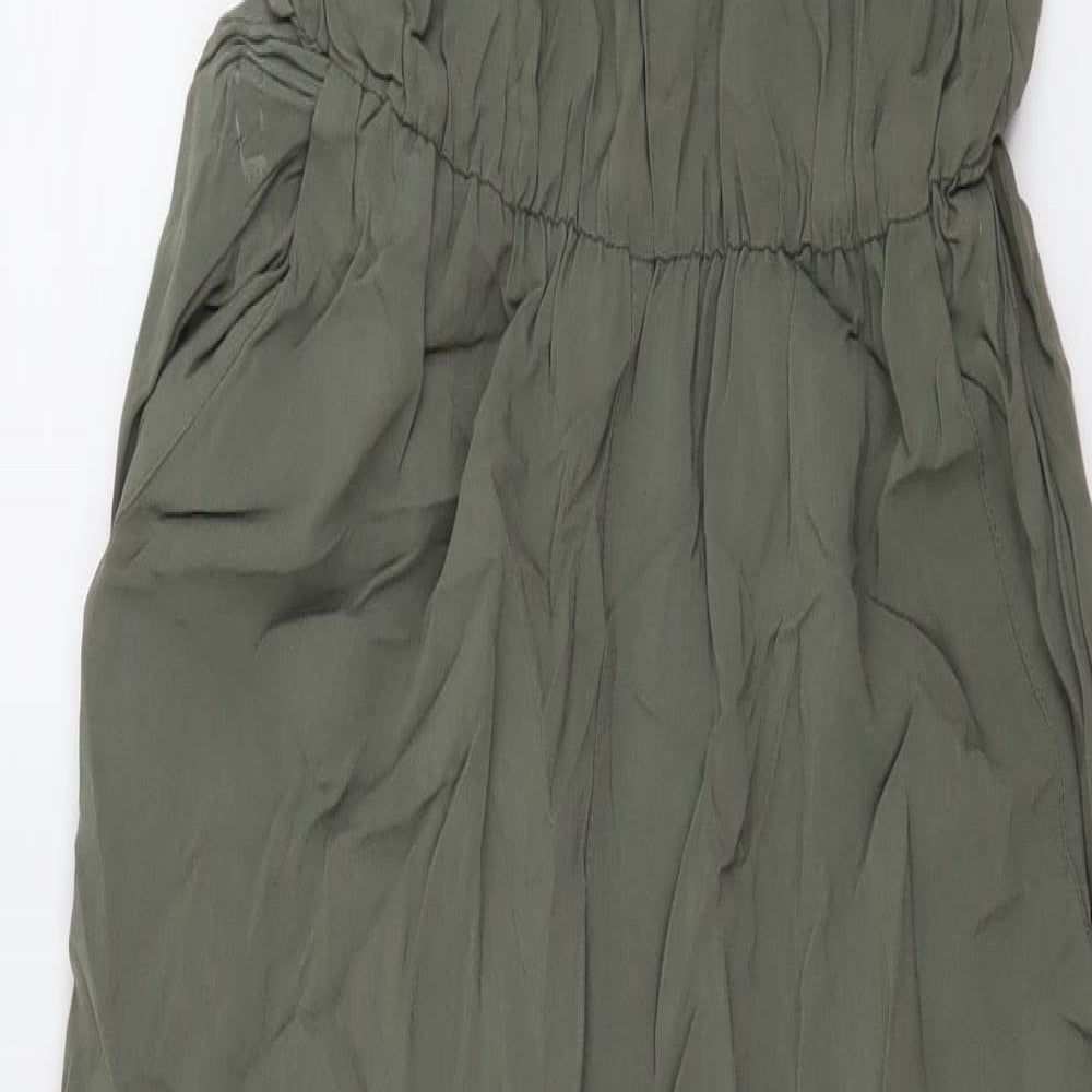 H&M Womens Green   Jumpsuit One-Piece Size 6 L28 in