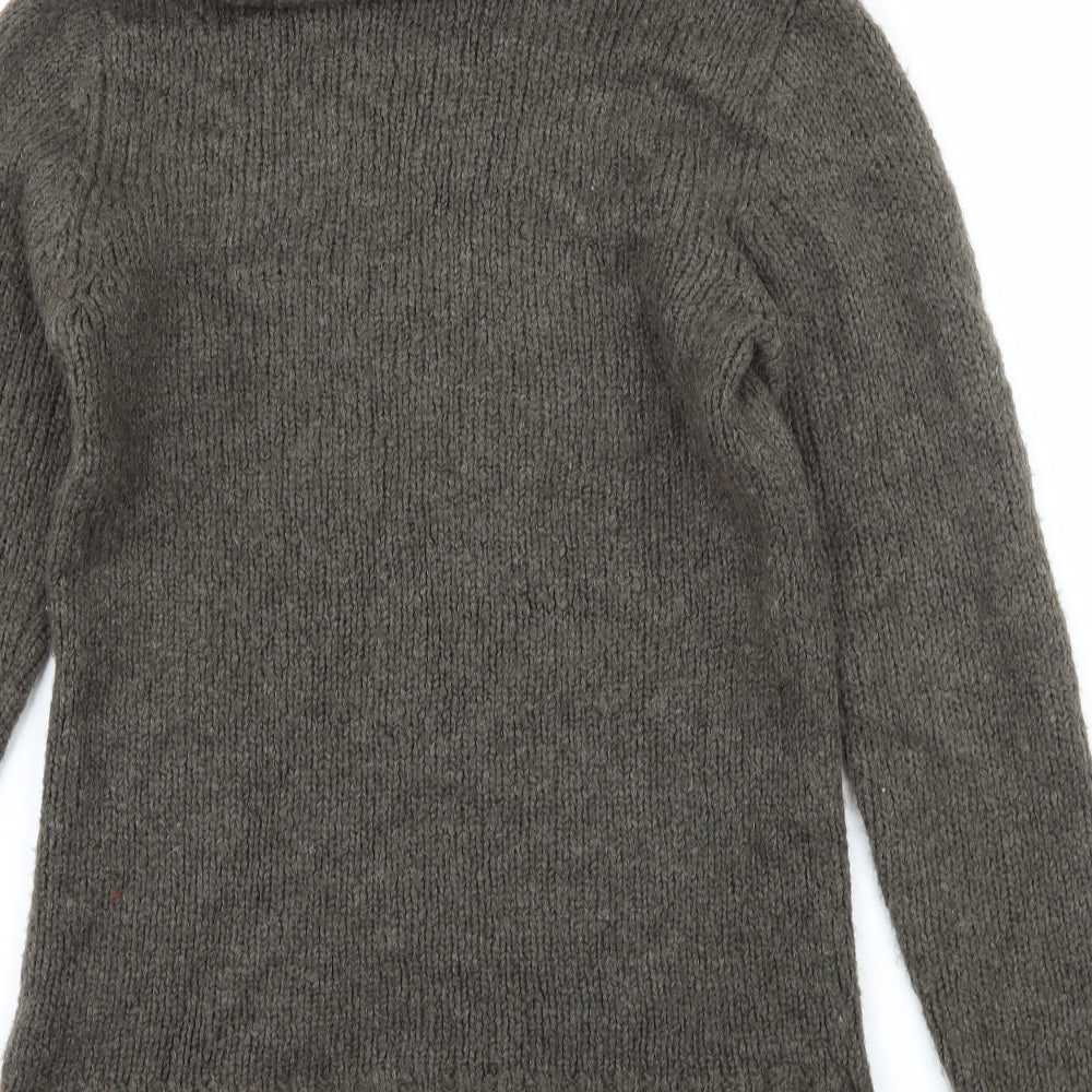 TU Womens Green  Knit Pullover Jumper Size 10