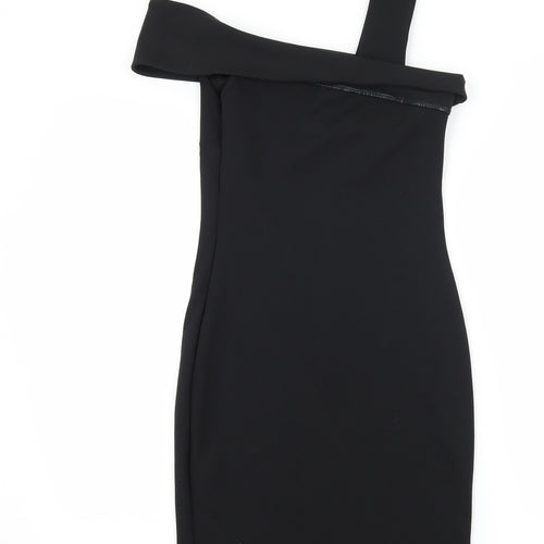 New Look Womens Black  Rayon Bodycon  Size 6
