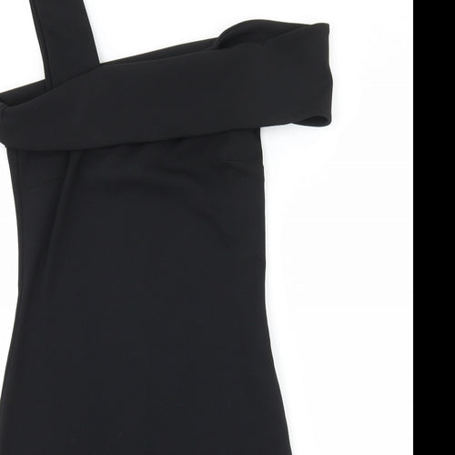 New Look Womens Black  Rayon Bodycon  Size 6