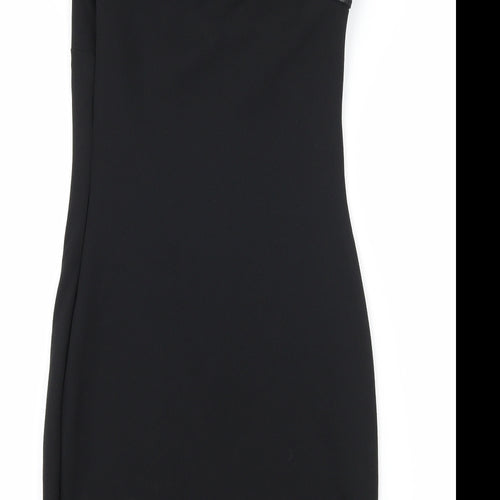 New Look Womens Black  Rayon Bodycon  Size 6