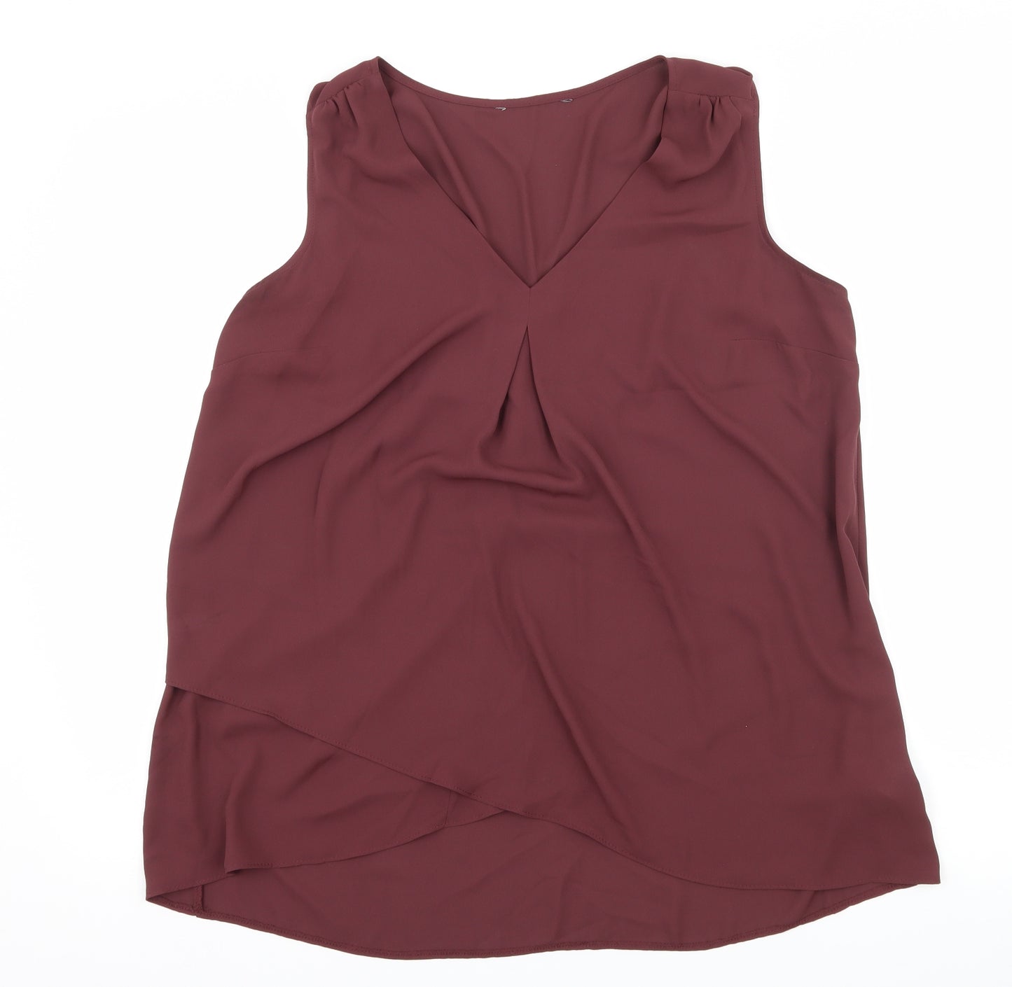 NEXT Womens Brown   Basic Blouse Size 16