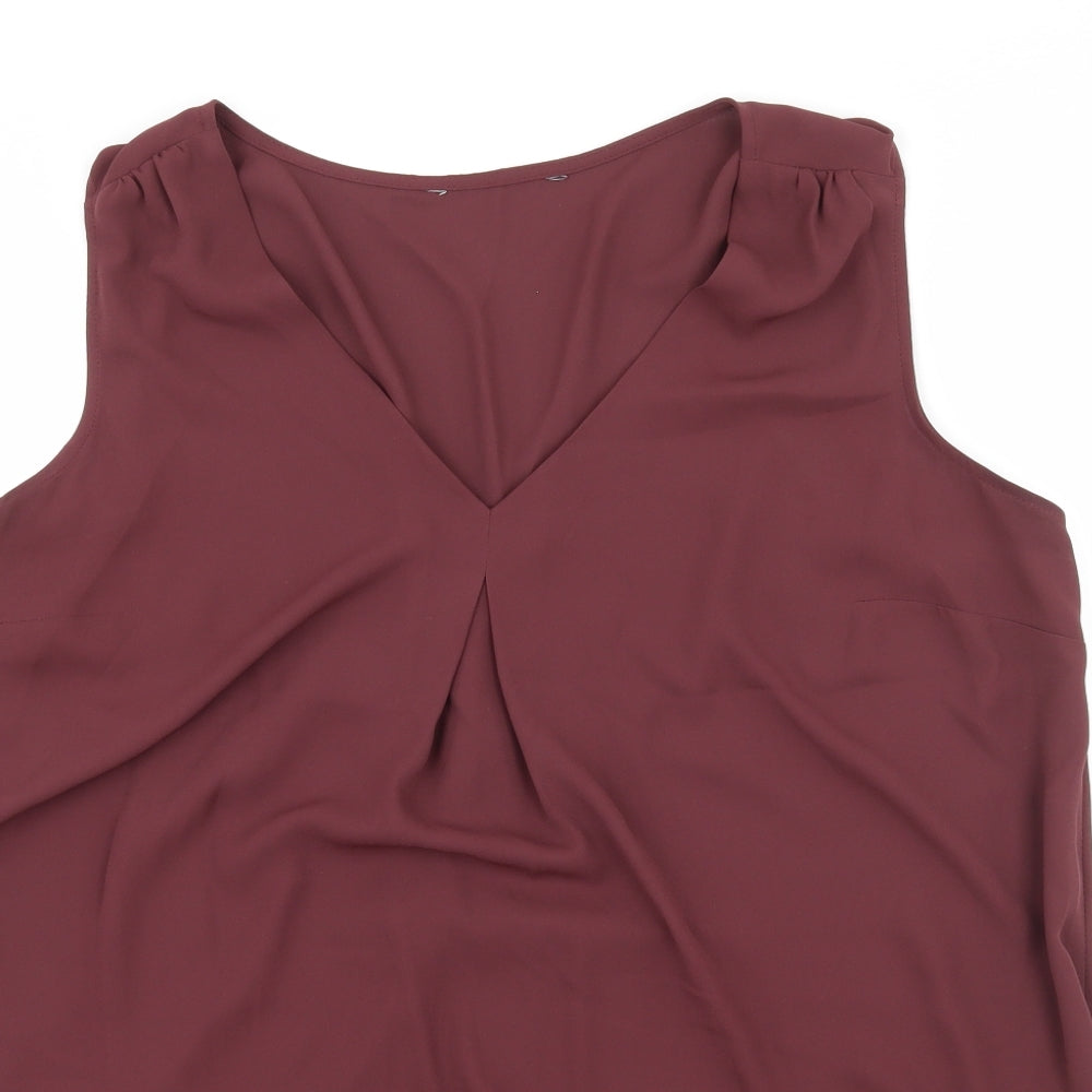 NEXT Womens Brown   Basic Blouse Size 16