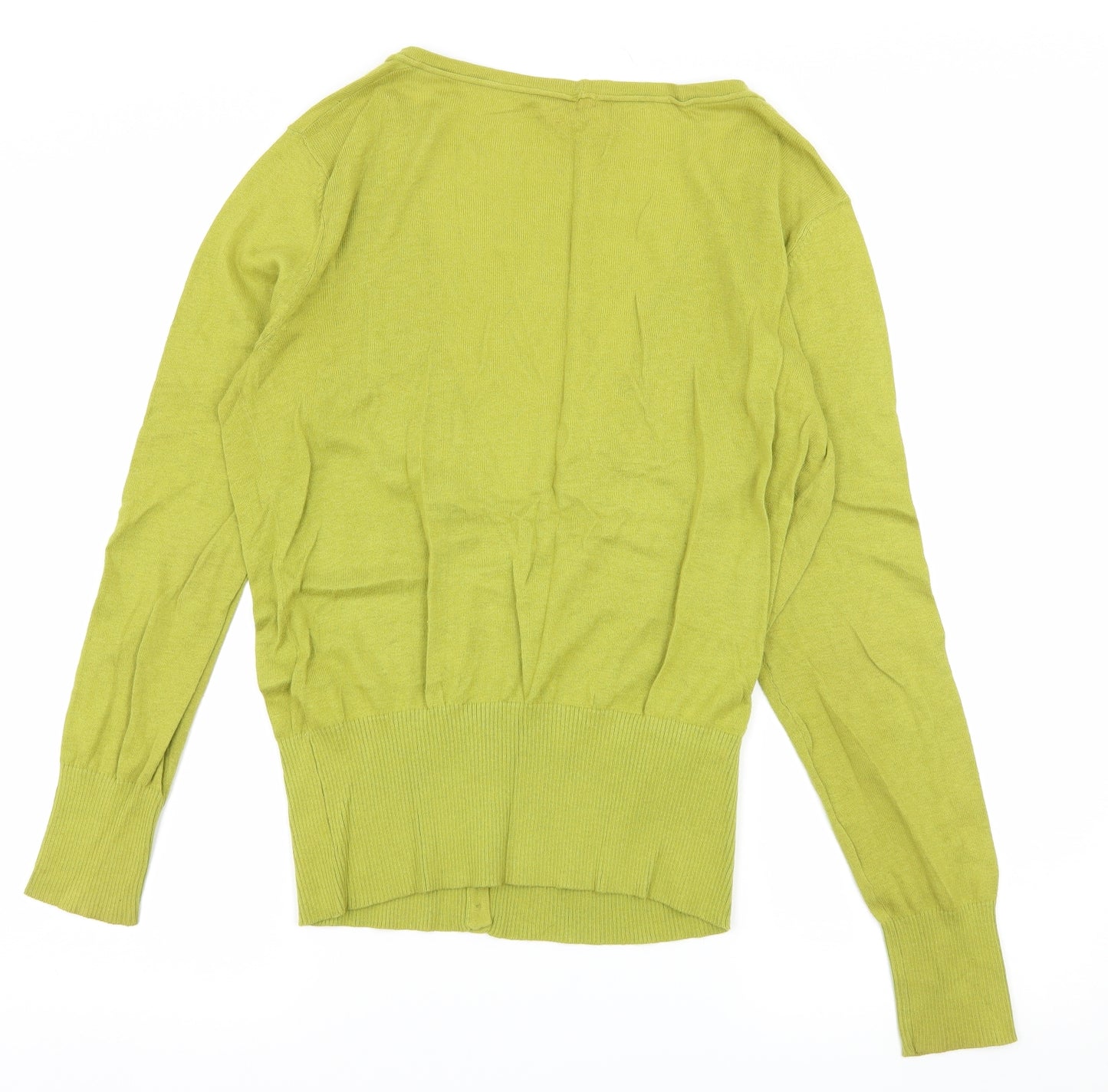 NEXT Womens Green  Knit Cardigan Jumper Size 16