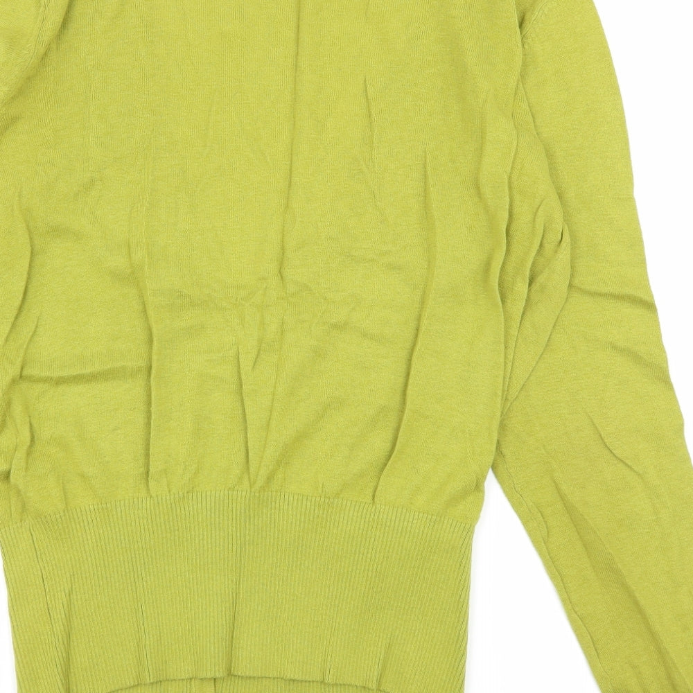 NEXT Womens Green  Knit Cardigan Jumper Size 16