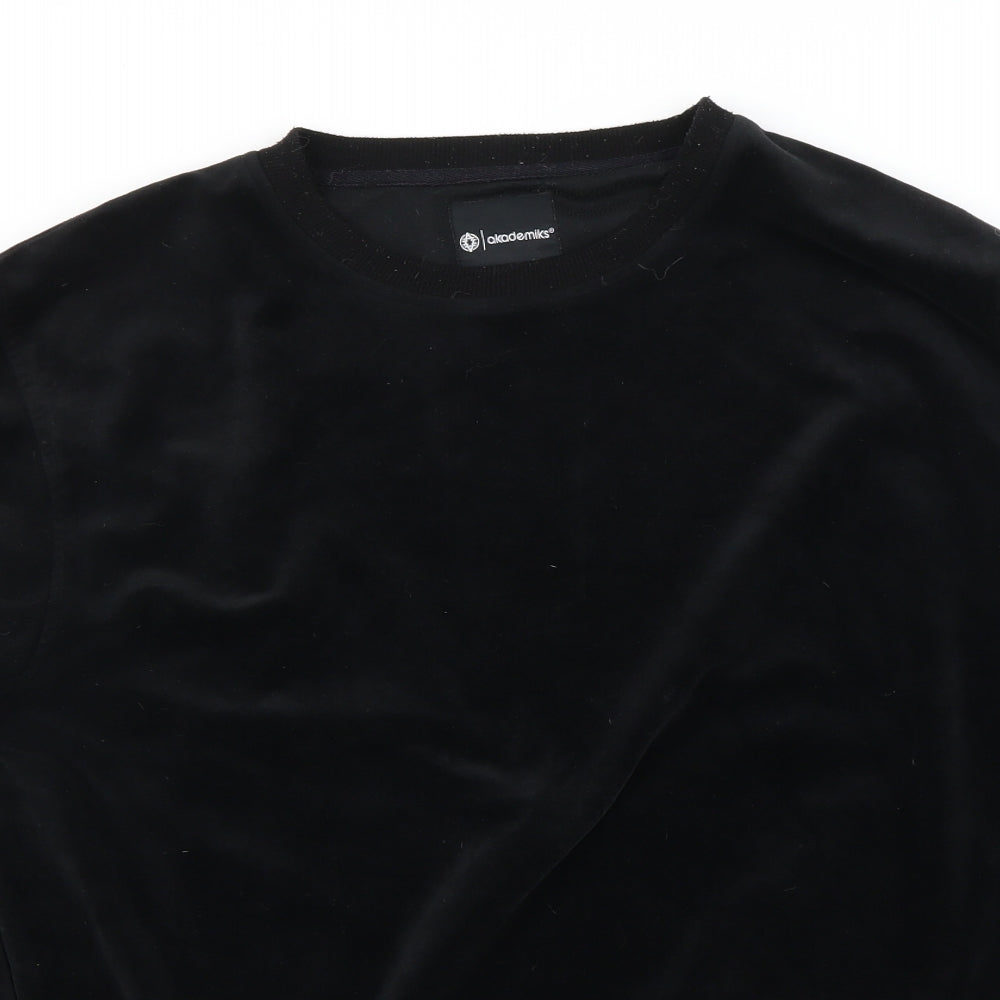 Akademiks Mens Black   Pullover Jumper Size XL