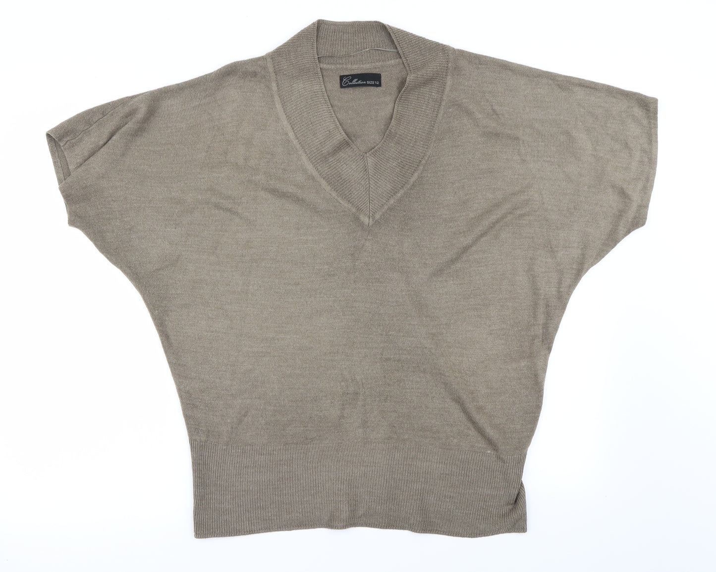 collection Womens Beige   Pullover Jumper Size 12