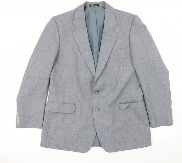 st michael Mens Grey Jacket Blazer Size M