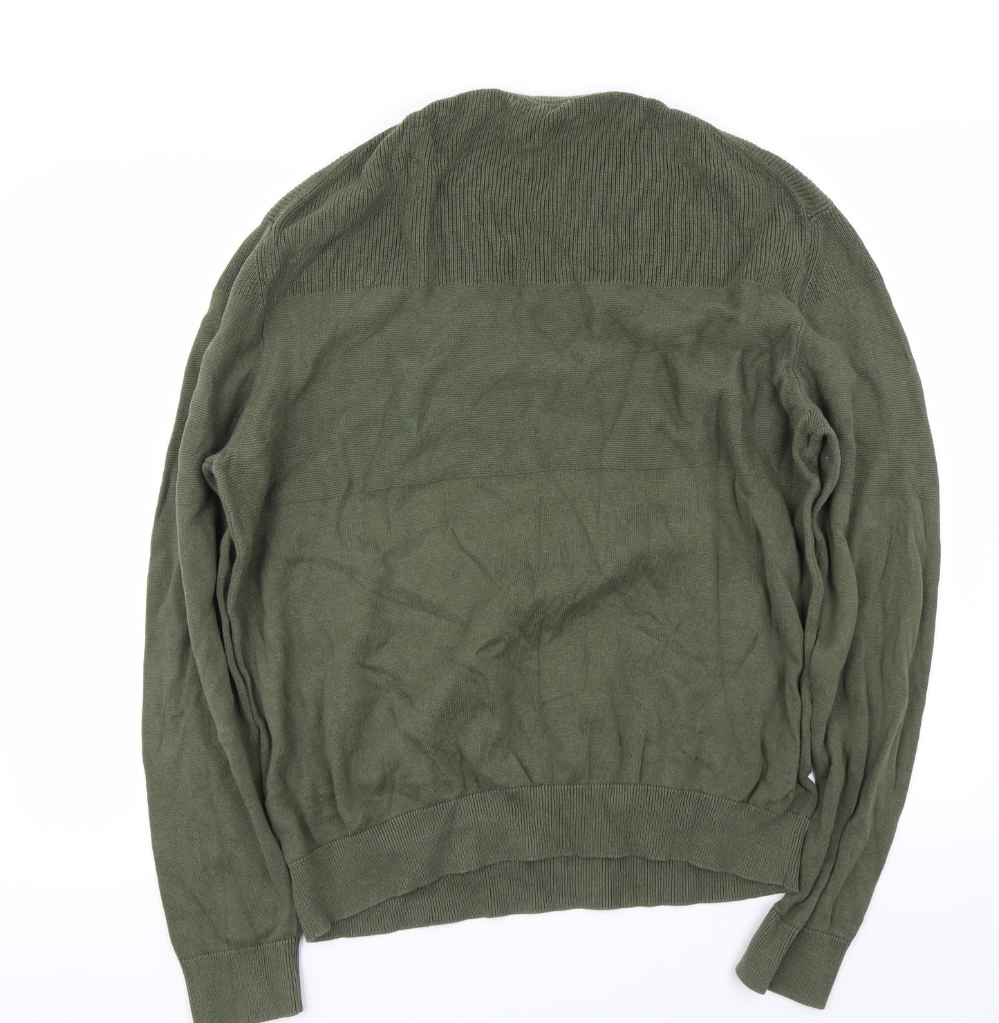 TU Mens Green   Pullover Jumper Size XL