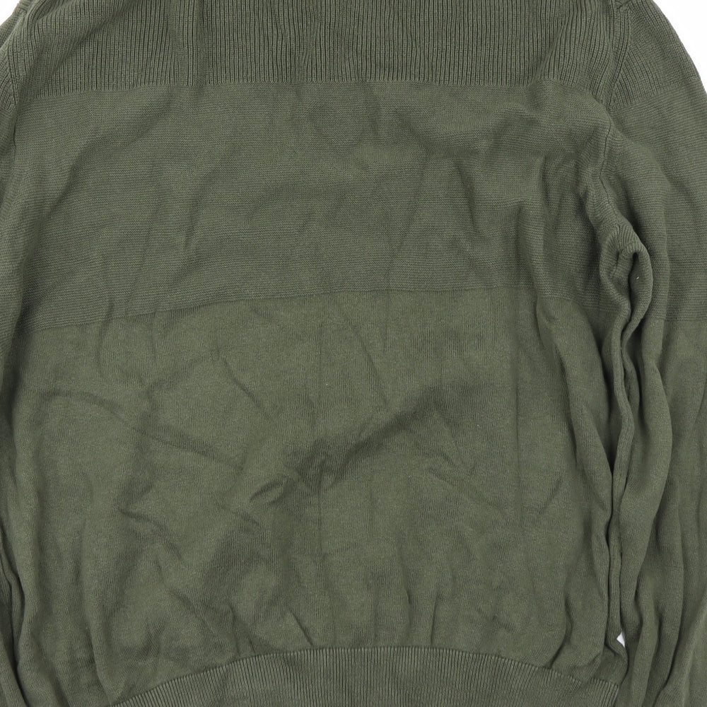 TU Mens Green   Pullover Jumper Size XL