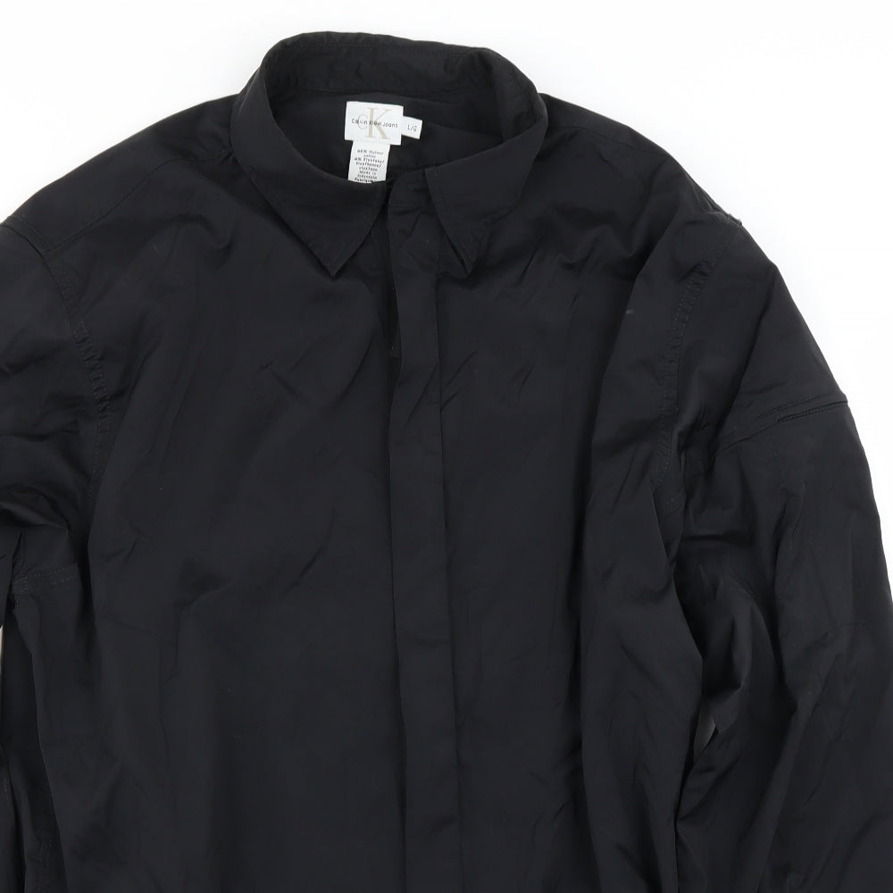 Calvin Klein Mens Black   Jacket  Size L