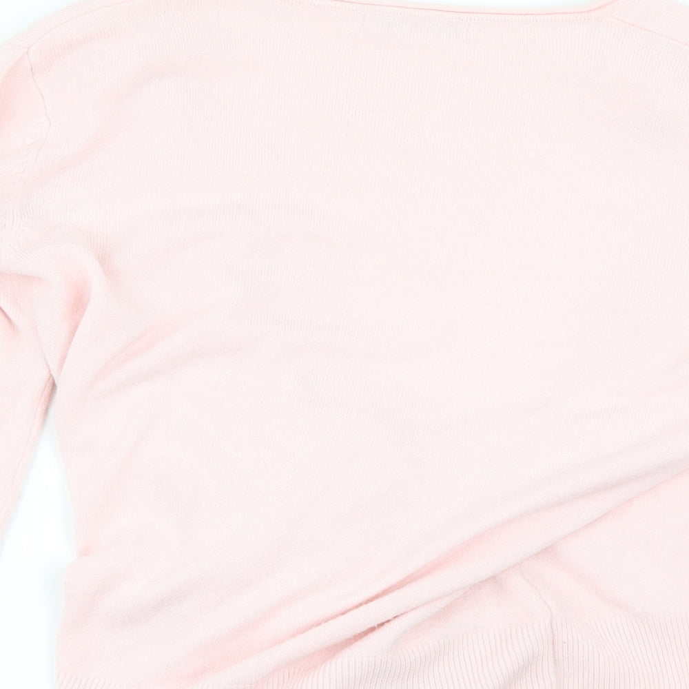 M&Co Womens Pink   Pullover Jumper Size XL