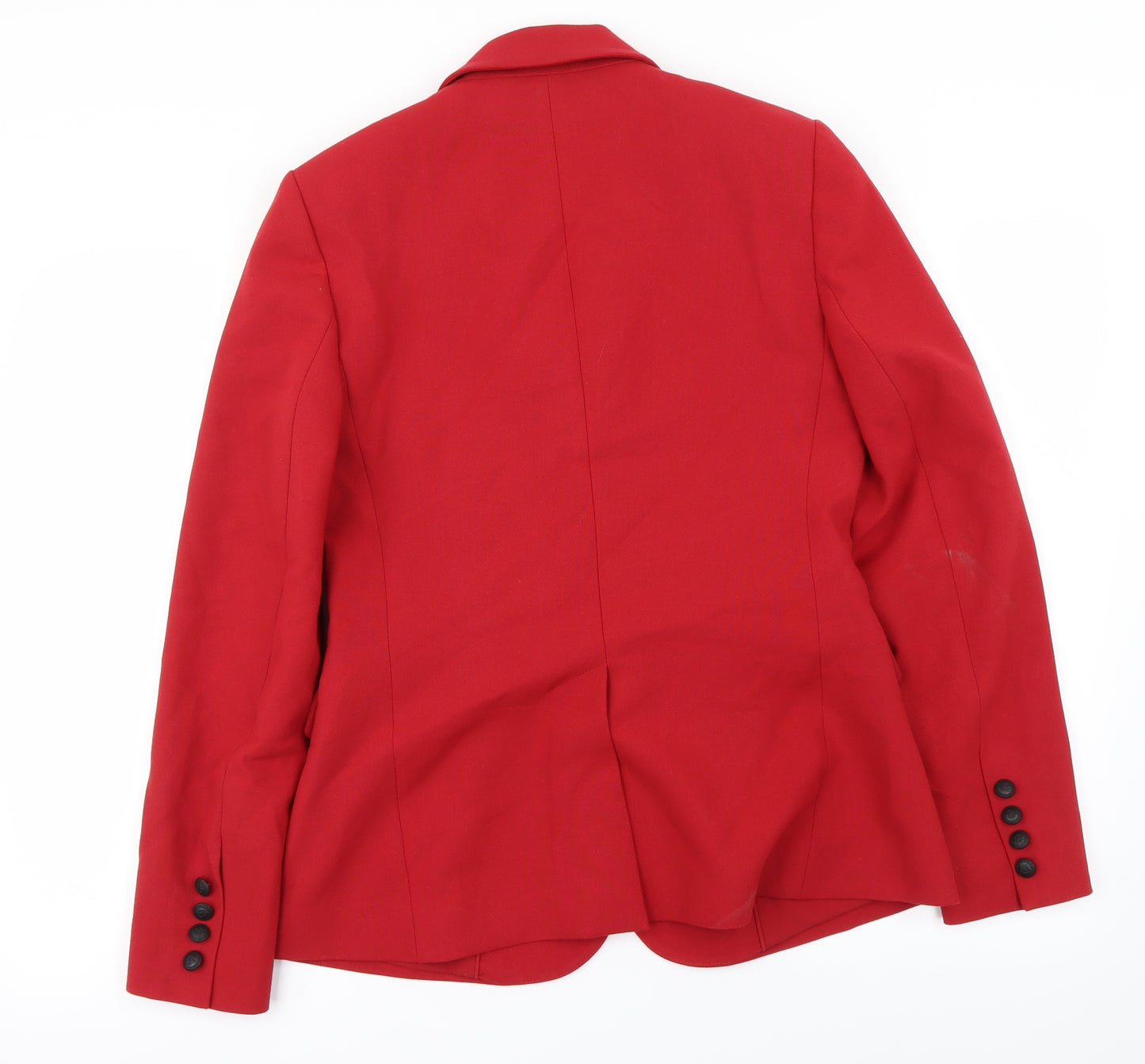 Marks and Spencer Womens Red   Jacket Blazer Size 10