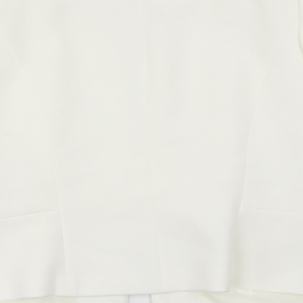 studio 8 Womens Ivory   Jacket Blazer Size 20