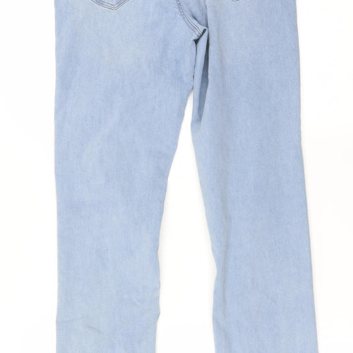 George Womens Blue   Straight Jeans Size 30 in L27 in