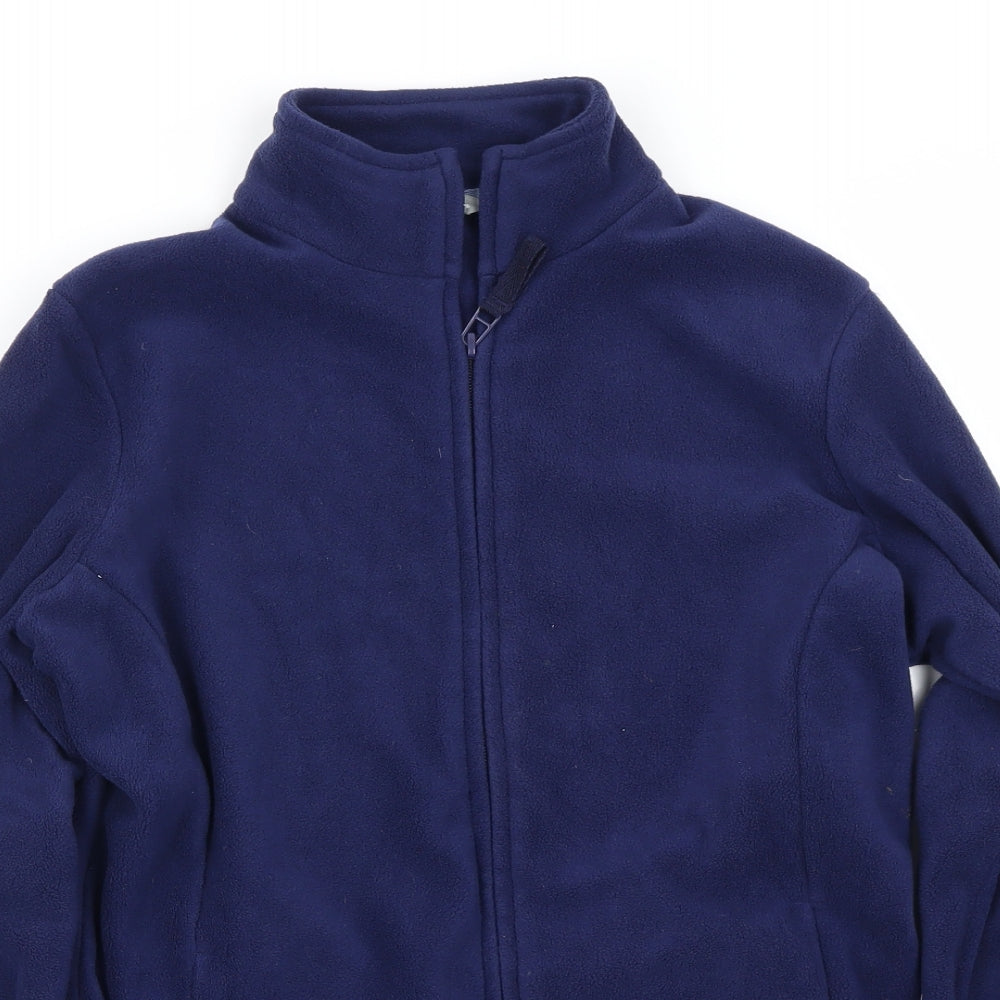 Marks and Spencer Womens Blue   Full Zip Jumper Size 12