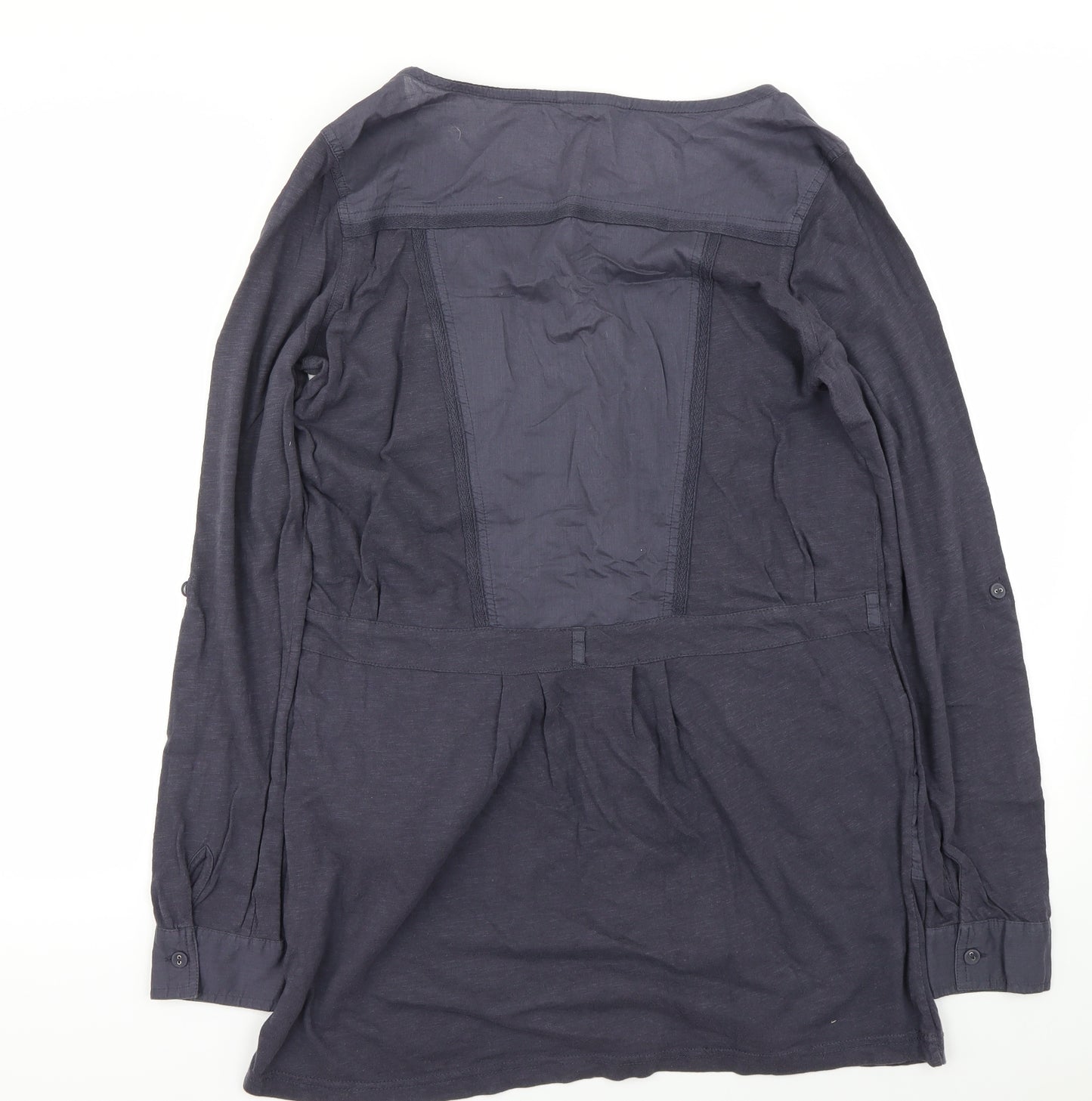 White Stuff Womens Grey   Basic Button-Up Size 14