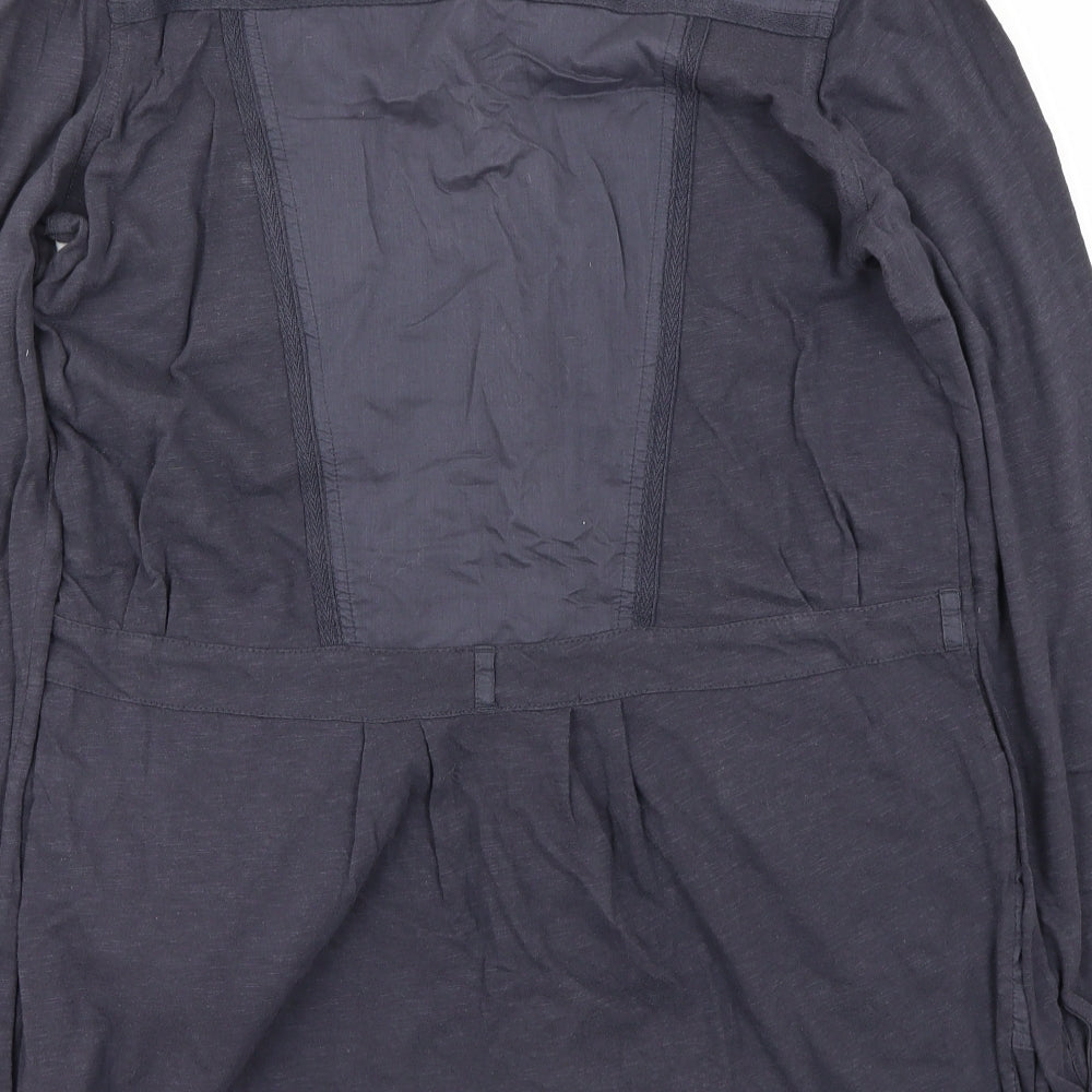 White Stuff Womens Grey   Basic Button-Up Size 14
