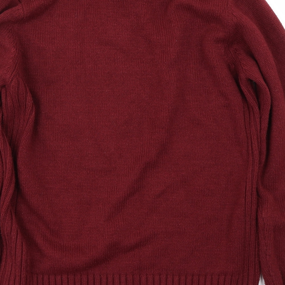 Kensington Mens Red   Pullover Jumper Size M