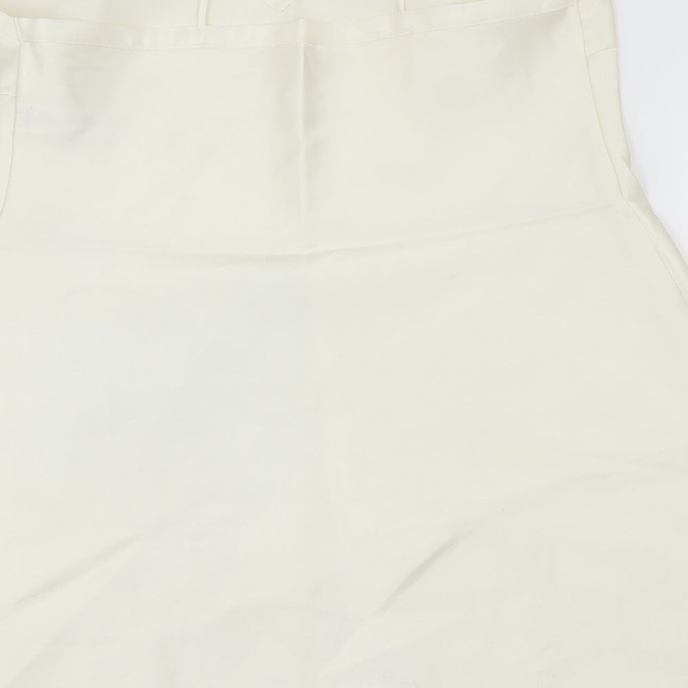 Marks and Spencer Womens Ivory   Basic Blouse Size 10
