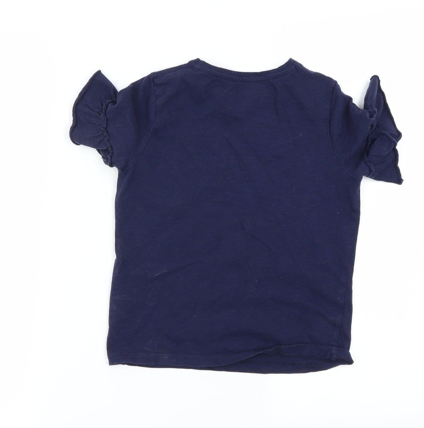 F&F Girls Blue   Basic T-Shirt Size 9-10 Years