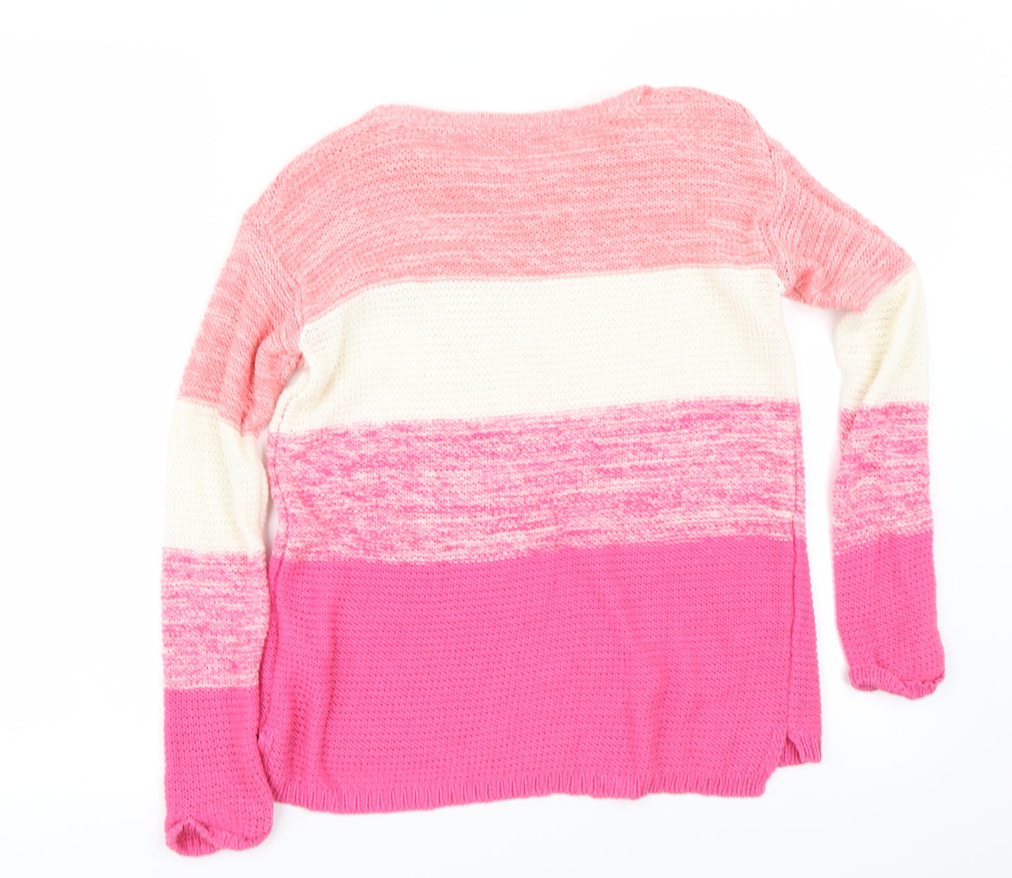 pepperts Girls Pink   Pullover Jumper Size 10-11 Years