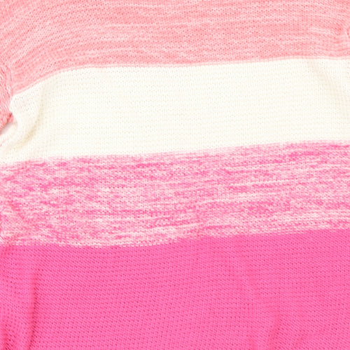 pepperts Girls Pink   Pullover Jumper Size 10-11 Years