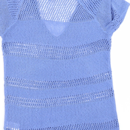 Papaya Womens Blue   Pullover Jumper Size 8