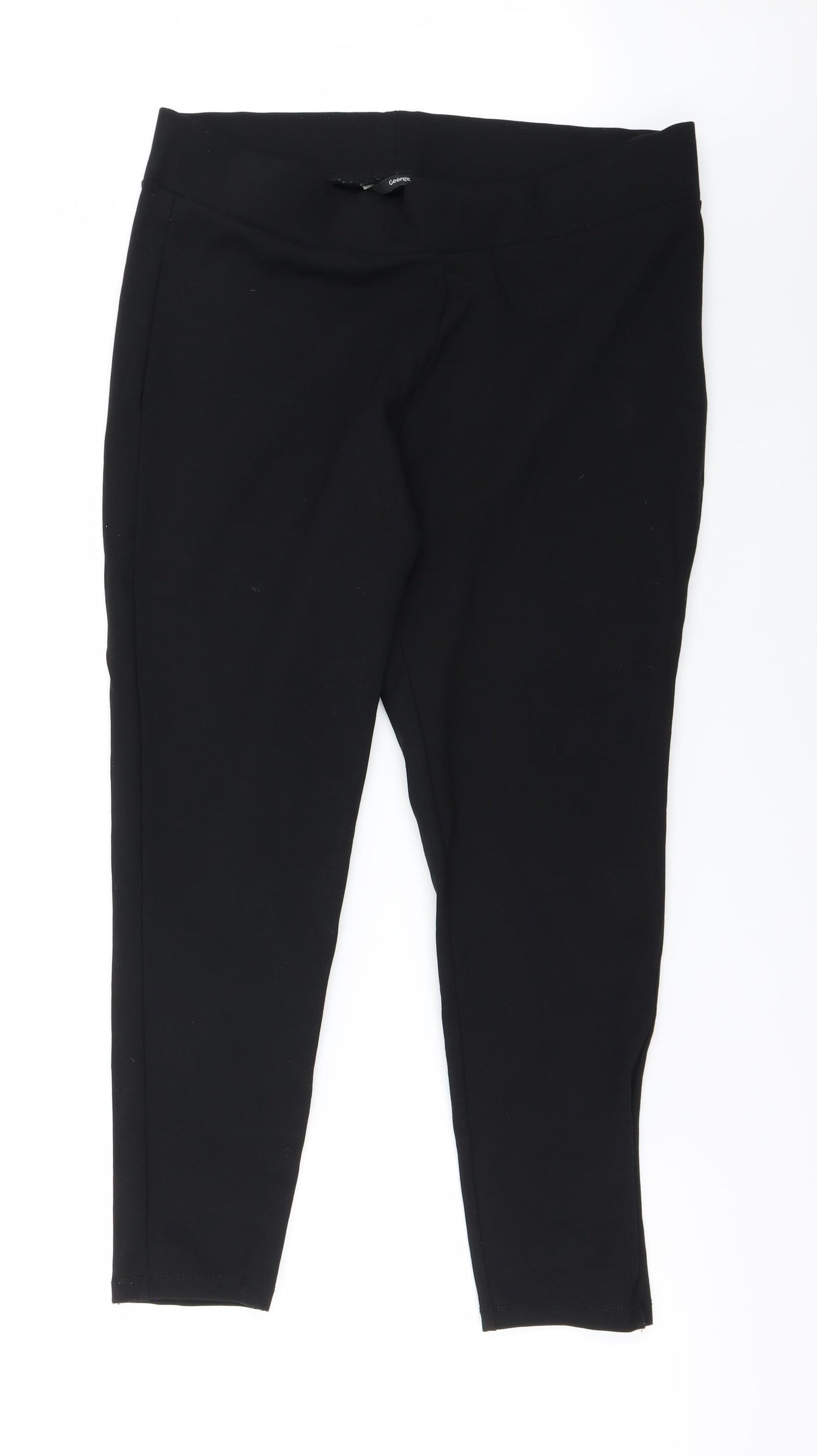 George Womens Black   Trousers  Size 20 L25 in