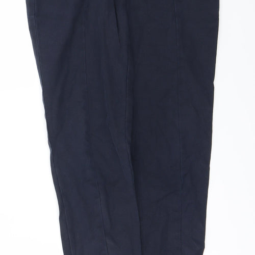 Oasis Womens Blue   Trousers  Size 8 L24 in