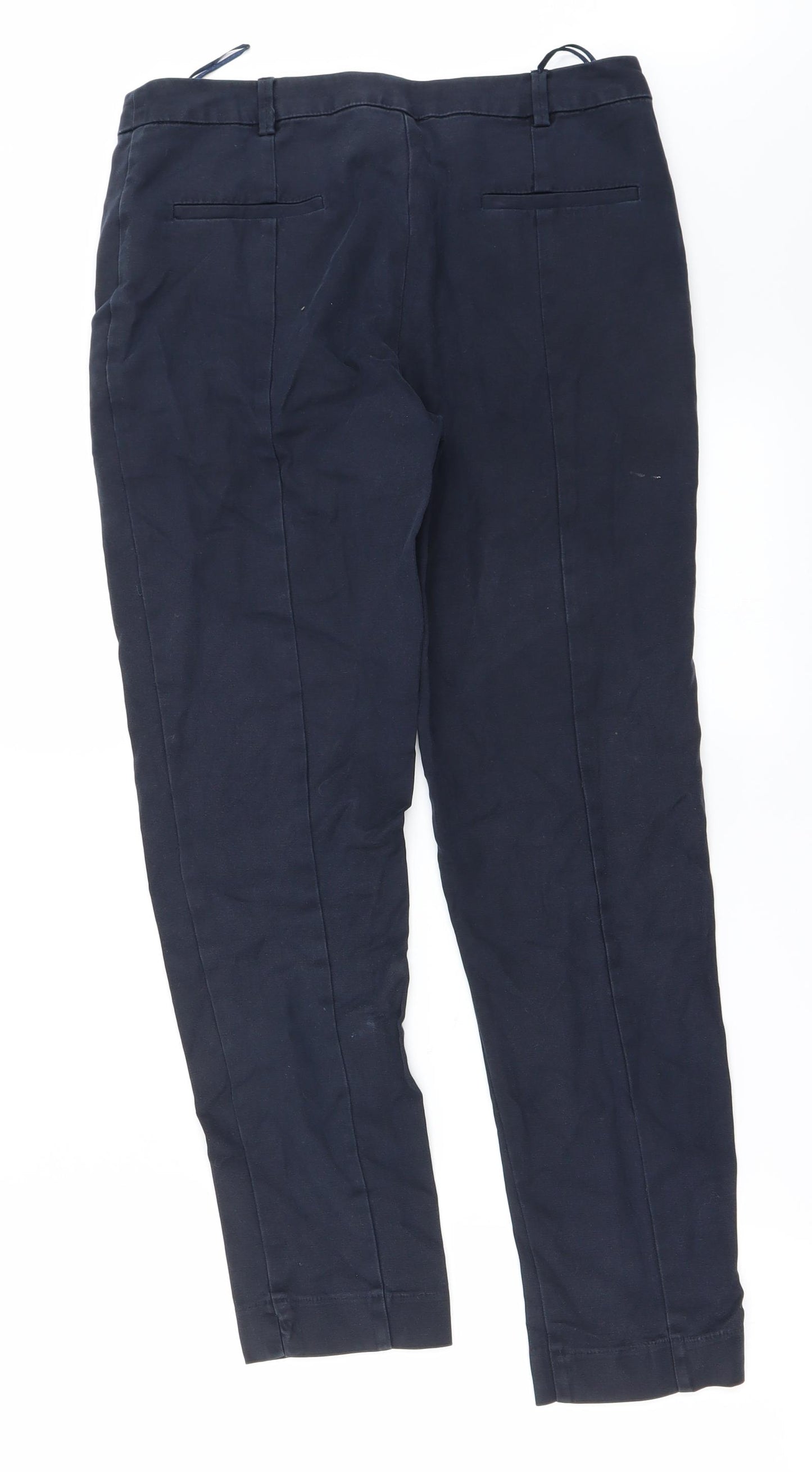 Oasis Womens Blue   Trousers  Size 8 L24 in