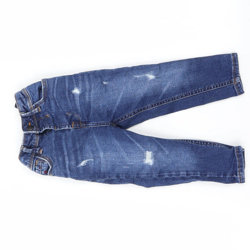 George Boys Blue   Straight Jeans Size 2-3 Years