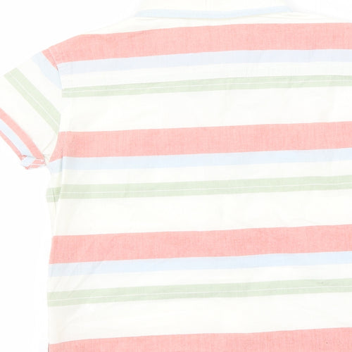 George Boys Red Striped  Basic Button-Up Size 4-5 Years