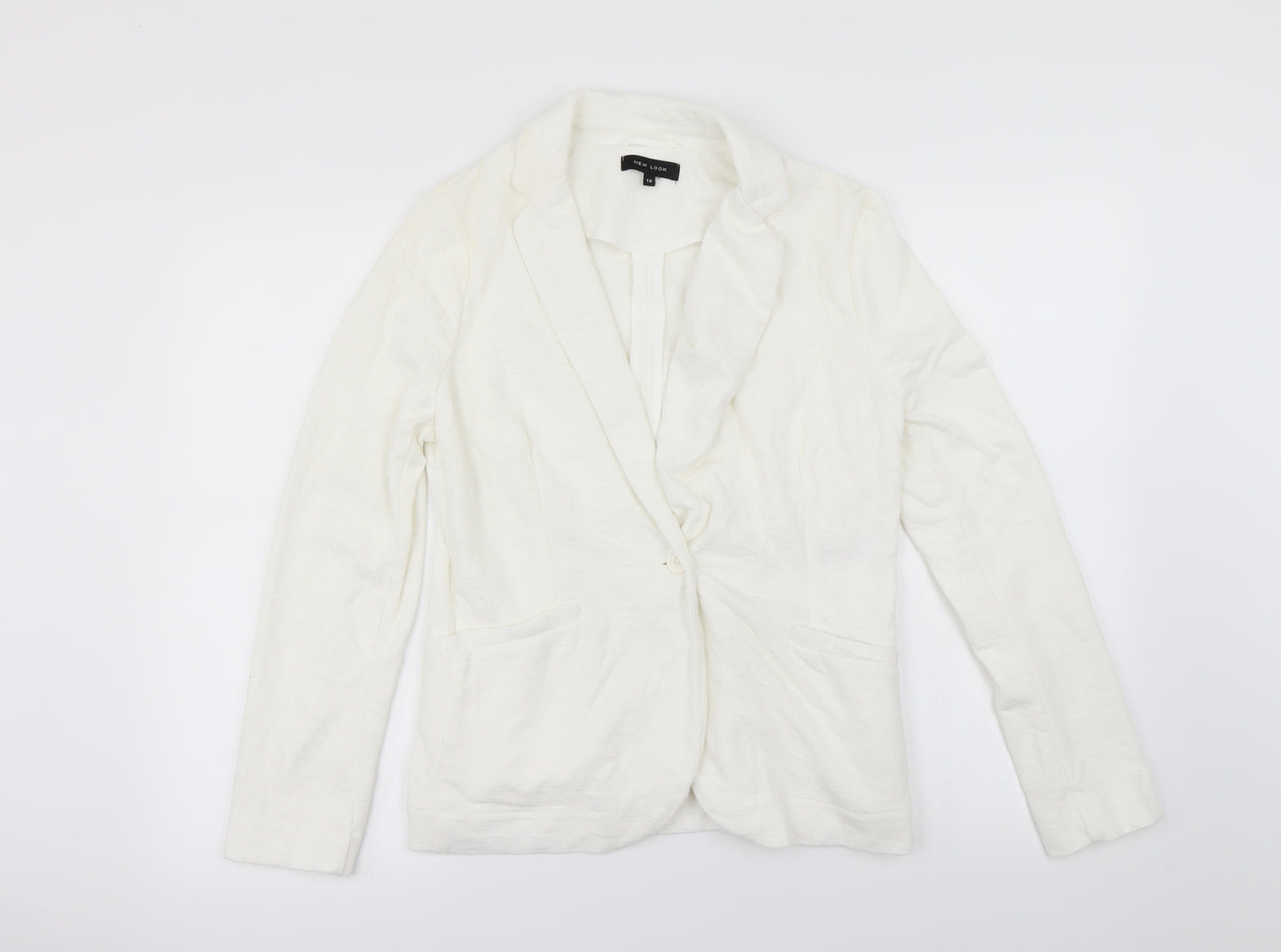 New Look Womens Ivory   Jacket  Size 12