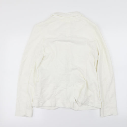 New Look Womens Ivory   Jacket  Size 12