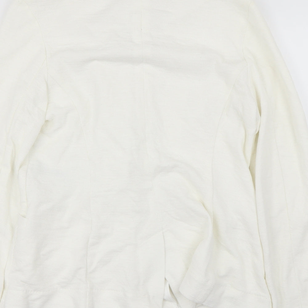 New Look Womens Ivory   Jacket  Size 12