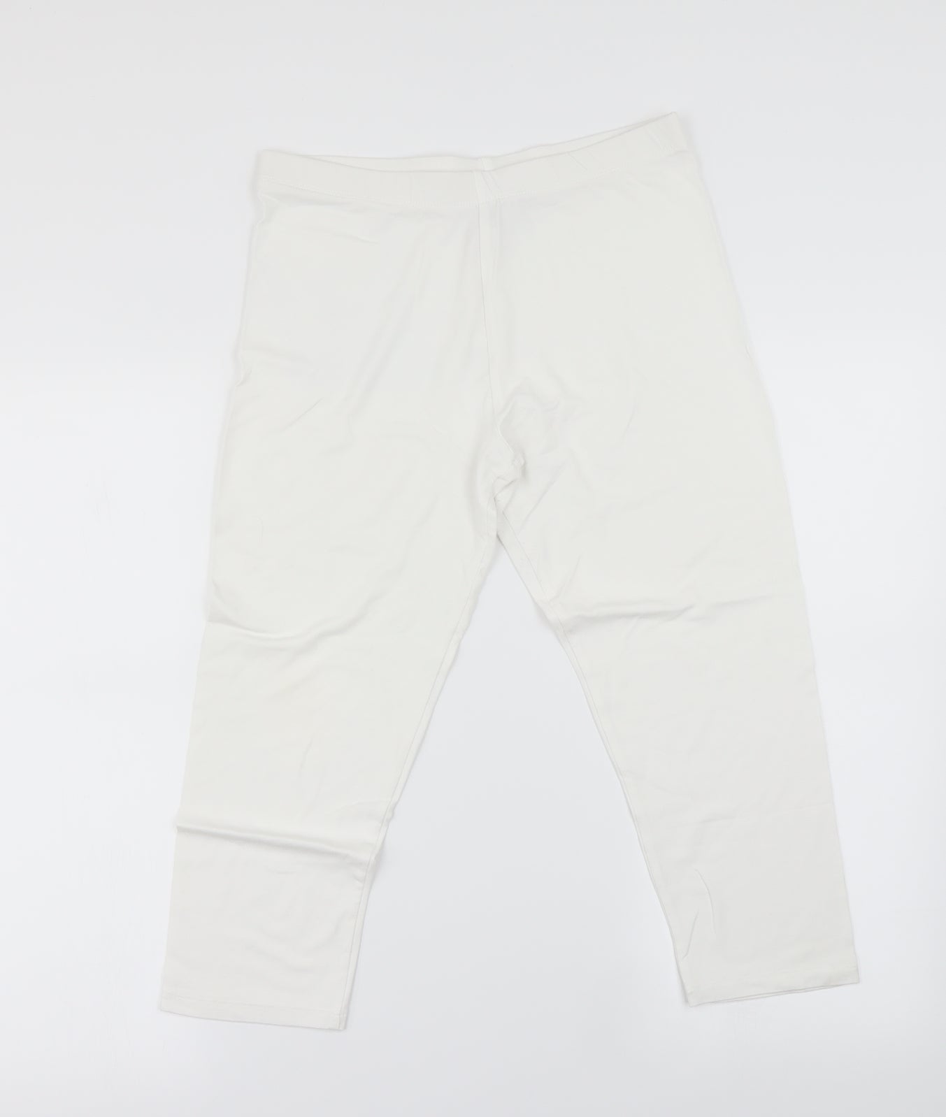 NEXT Womens White   Jegging Leggings Size 14 L20 in