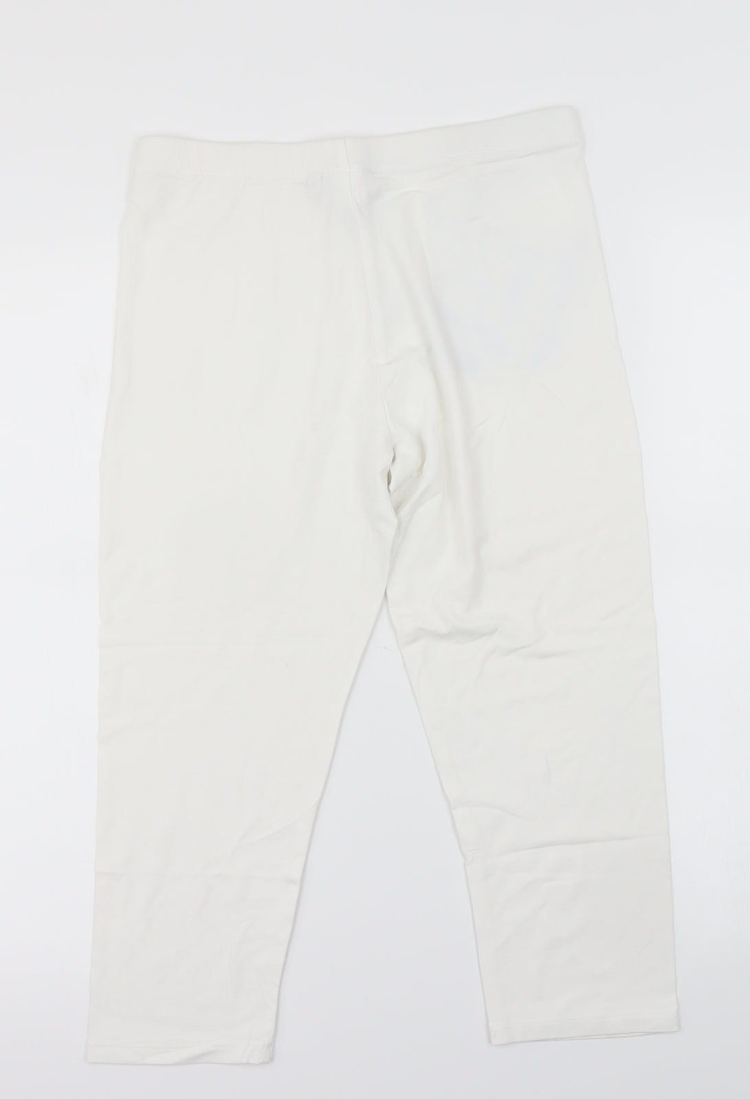 NEXT Womens White   Jegging Leggings Size 14 L20 in
