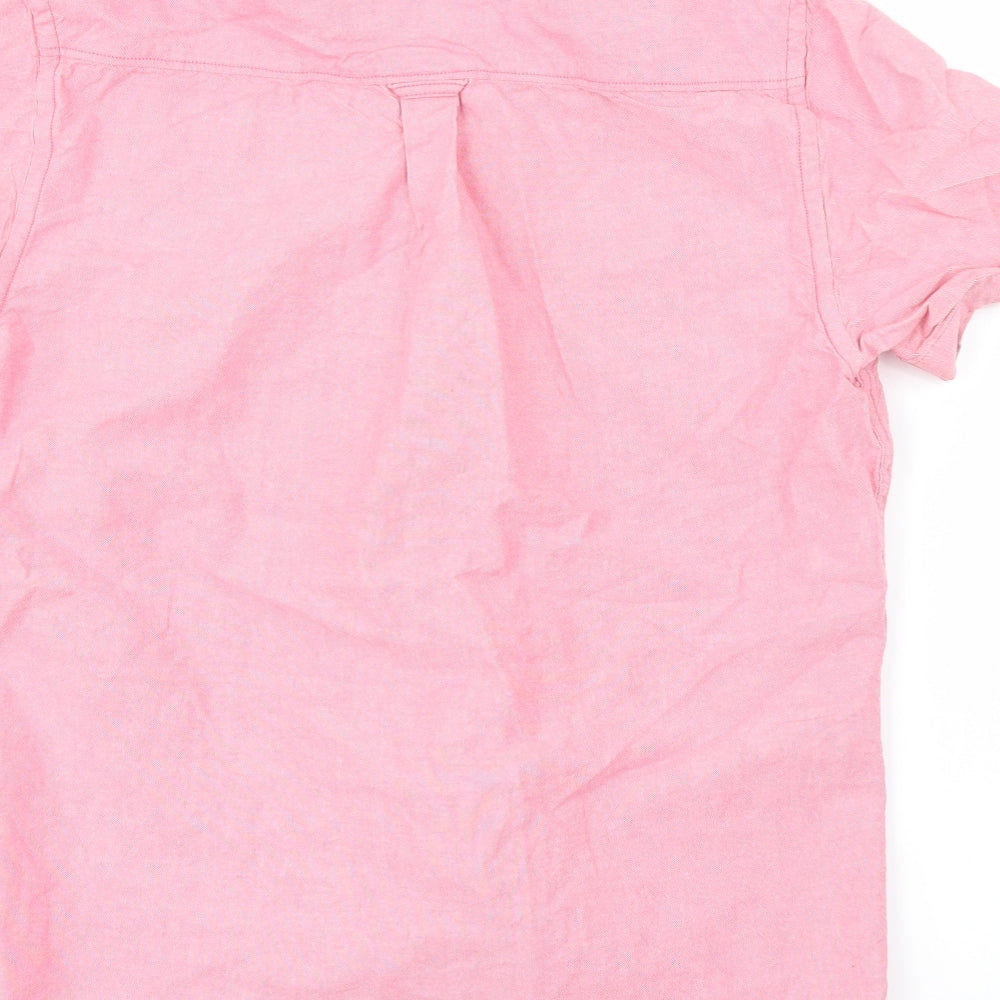 Burton Mens Pink    Button-Up Size M