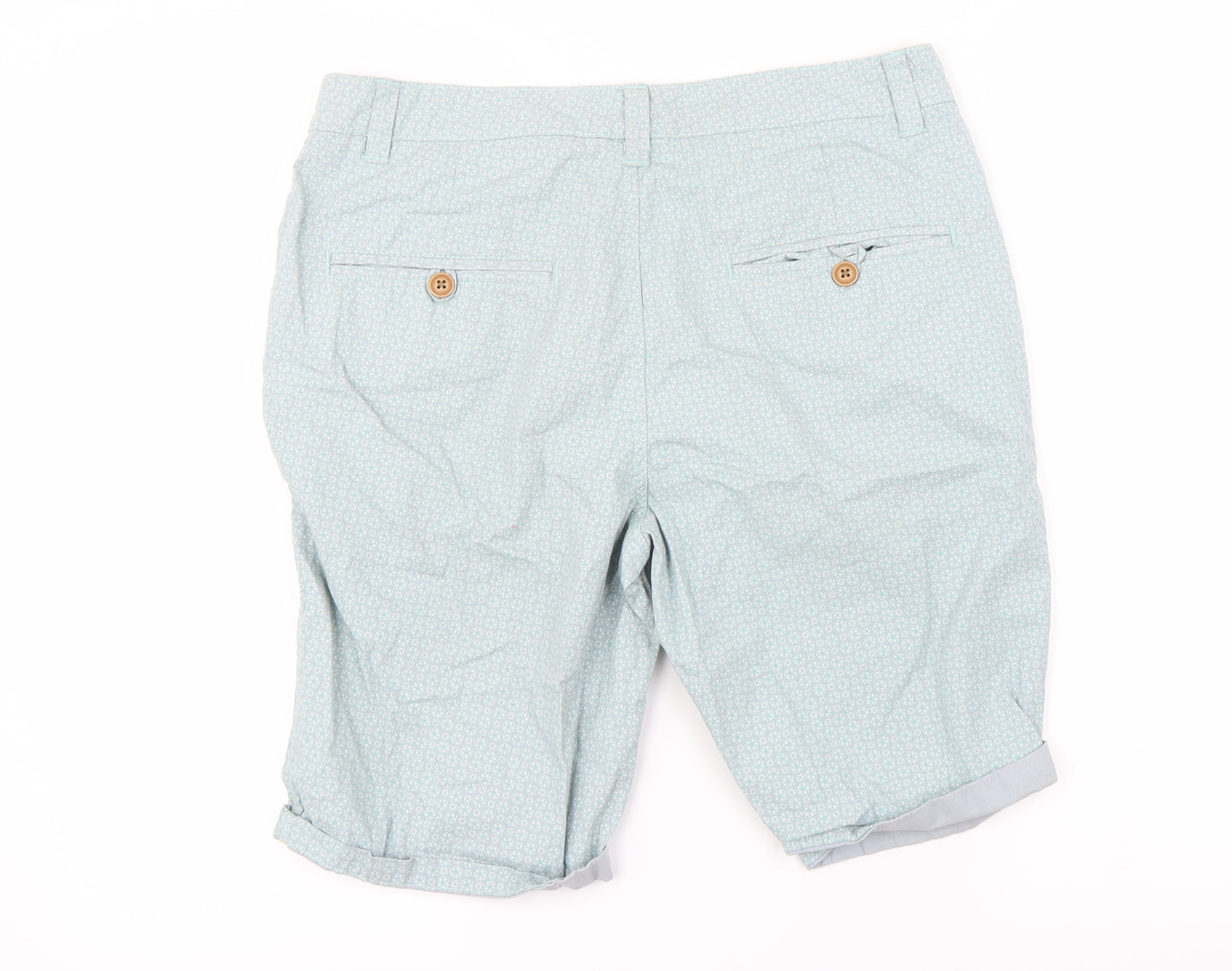 Cedar Wood State Mens Blue   Cargo Shorts Size 32 in