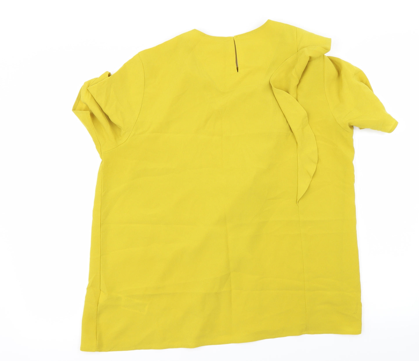 Marks and Spencer Womens Gold   Basic Blouse Size 14