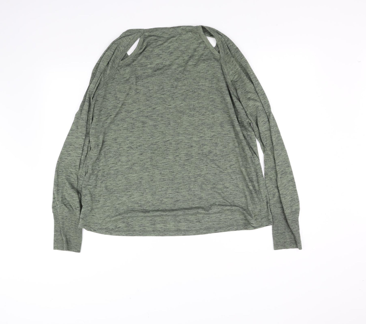 soulex Womens Green   Basic T-Shirt Size XL