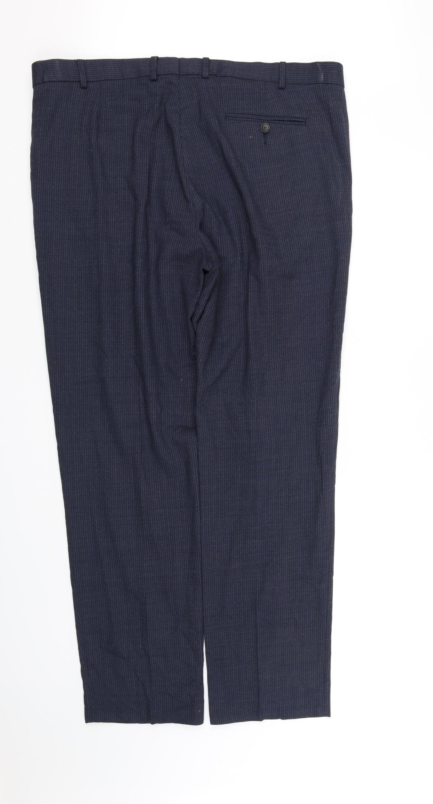 m&s Mens Black   Trousers  Size L L35 in
